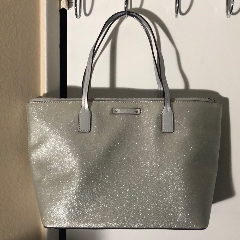 Unused SILVER - KATE SPADE Tote/Shoulder bag